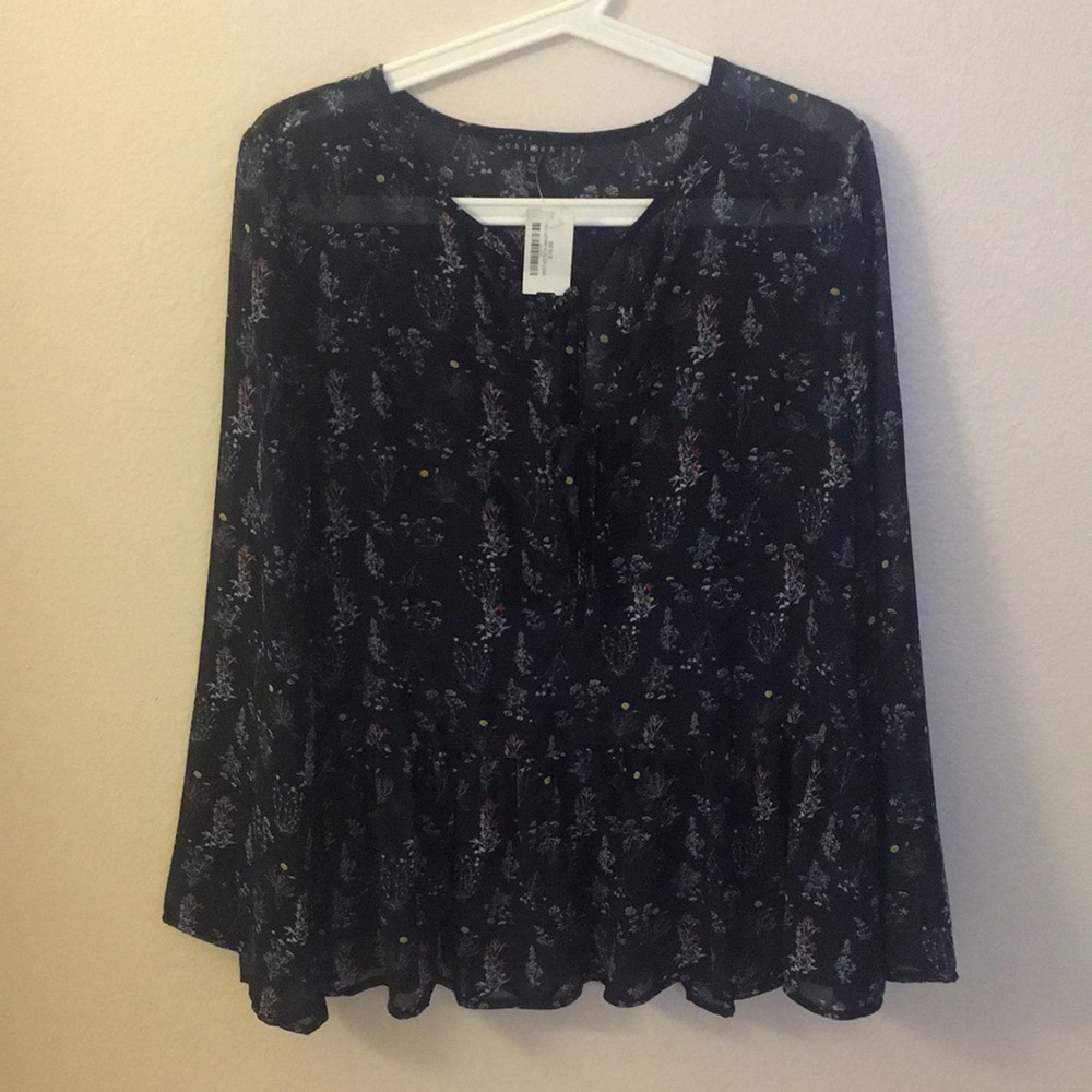 Flower pattern Blouse